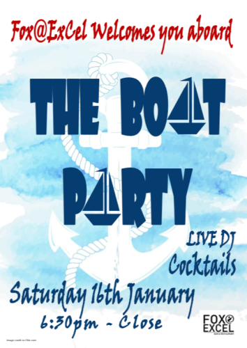 The London Boat Party ExCel