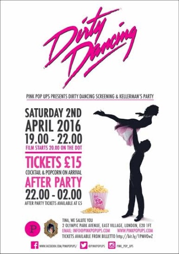 Pop up Dirty Dancing