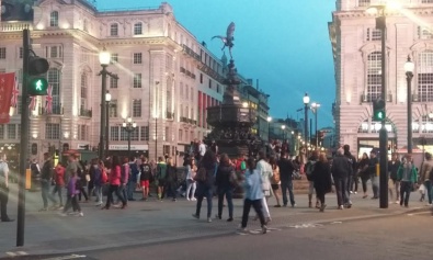 London's West End by Night