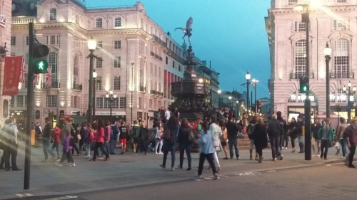 London's West End by Night