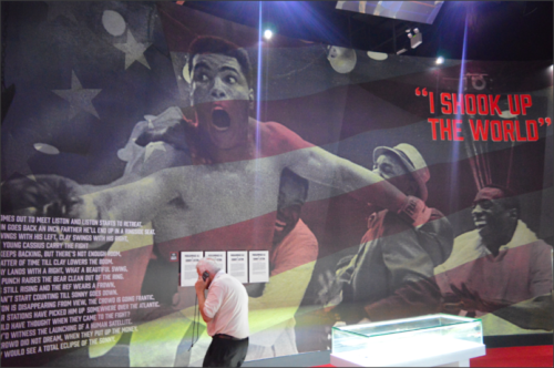 Muhamad Ali Exhibition O2 London