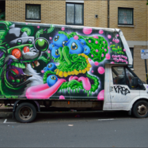 White Van Graffiti