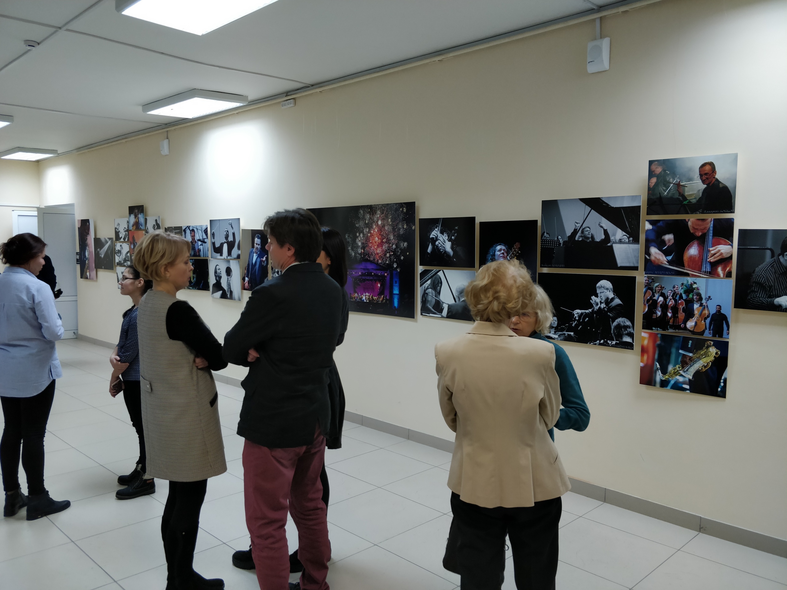 The Philharmonic Society Hall Exhibition display