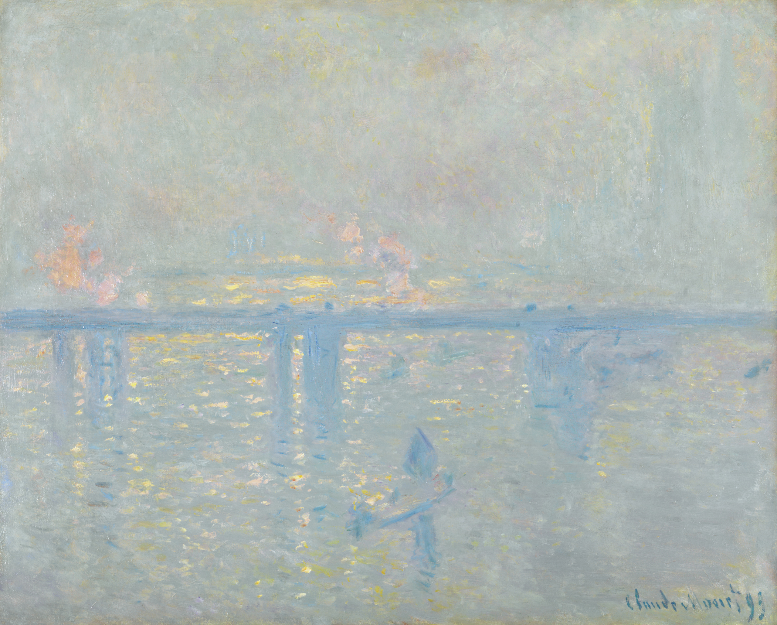 Charing Cross Bridge, Claude Monet