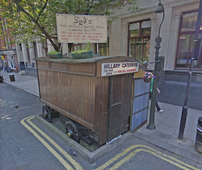 East End history, F.Cooke, Syd's Coffee Stall