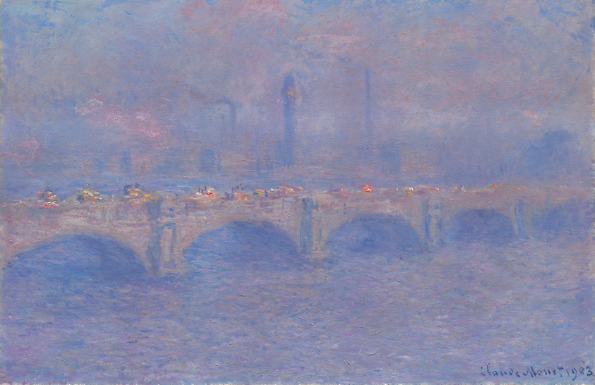 Waterloo Bridge , Claude Monet