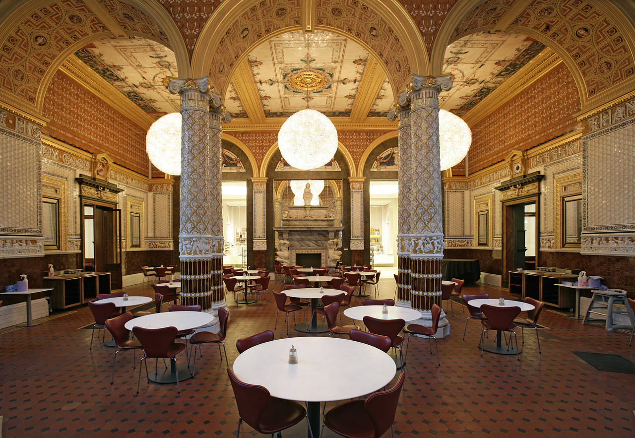 The Gamble Room, The V&A, museums dining