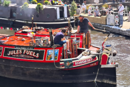 Little Venice, IWA Canalway Cavalcade, Waterside Cafe, Rembrandt Gardens, Canal Cafe Theatre Bridge House pub