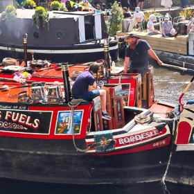 Little Venice, IWA Canalway Cavalcade, Waterside Cafe, Rembrandt Gardens, Canal Cafe Theatre Bridge House pub